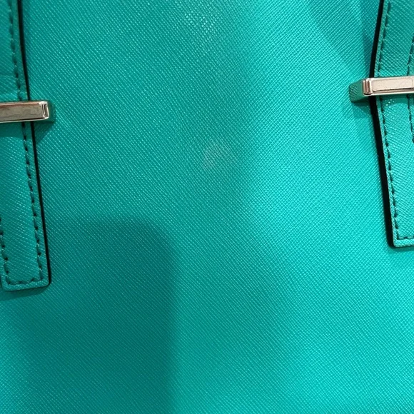 Kate Spade Teal Pocketbook - Picture 5 of 9